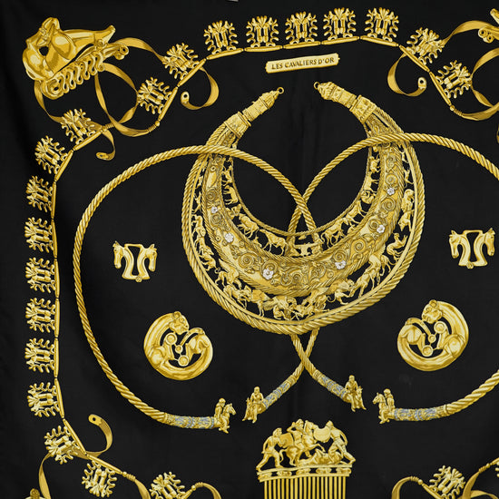 HERMES カレ90 "LES CAVALIERS D&