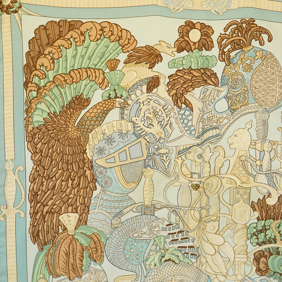 HERMES カレ90"ARMETS PANACHE"