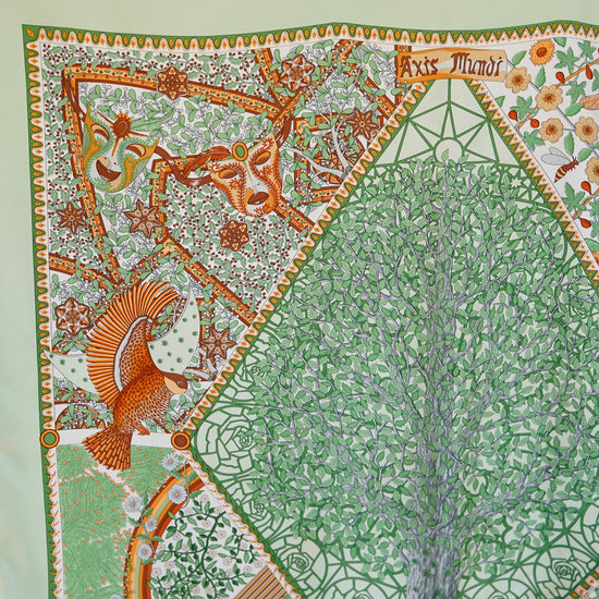 HERMES カレ90"Axis Mundi”