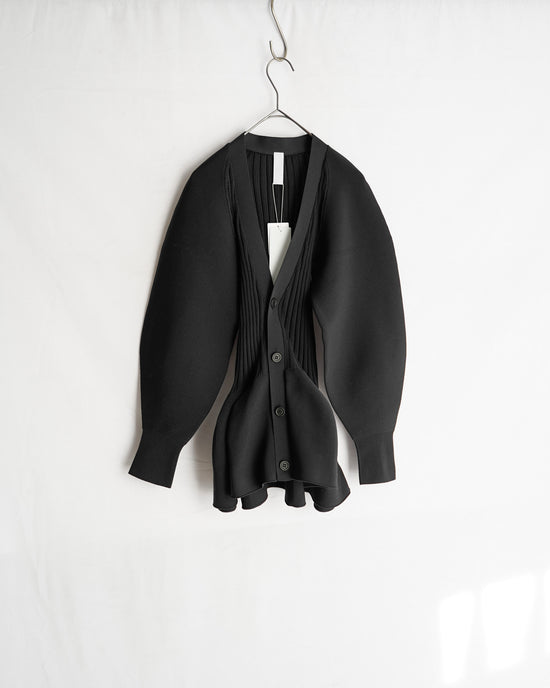 CFCL POTTERY PUFF SLEEVE CARDIGAN