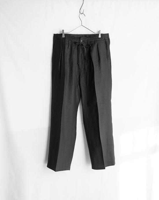 ANCELLM LINEN 2TUCK SLACKS
