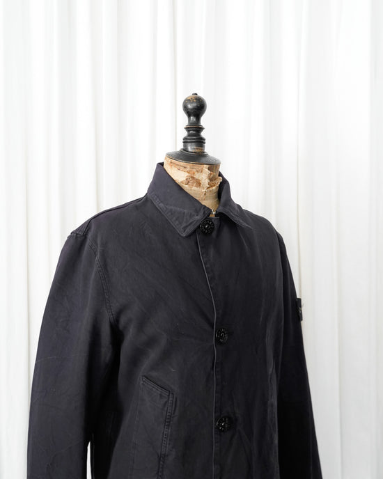 STONE ISLAND 05SS Washed cotton canvas coat by Paul Harvey