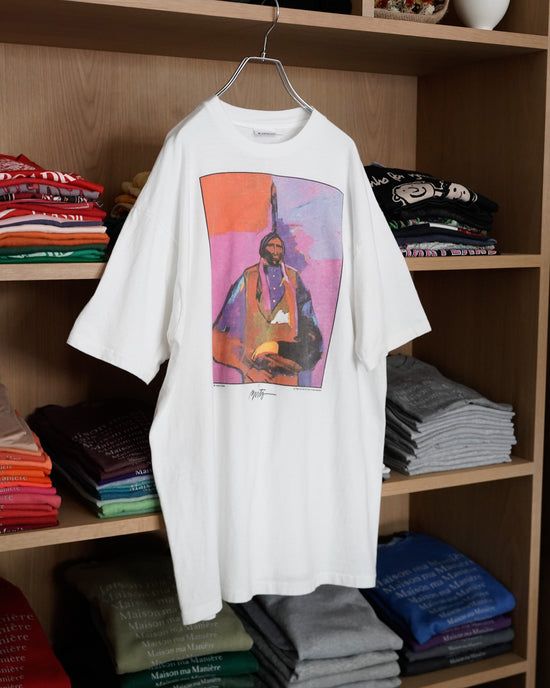 Made in U.S.A. JOHN NIETO Lone Wolf Print Tee