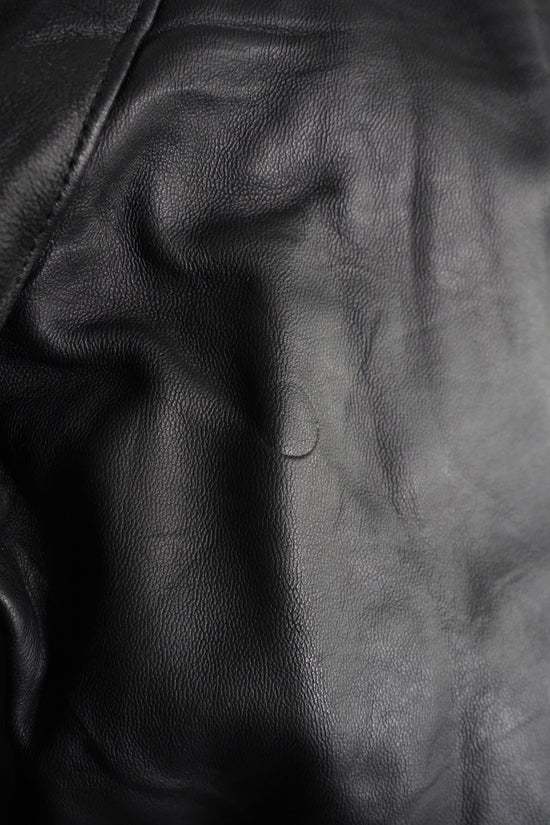 Made in France "GVF" Leather Jacket