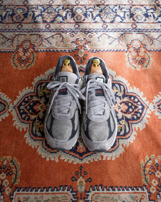 NEW BALANCE 990V4 GRAY×RED 27.5CM U.S.A.