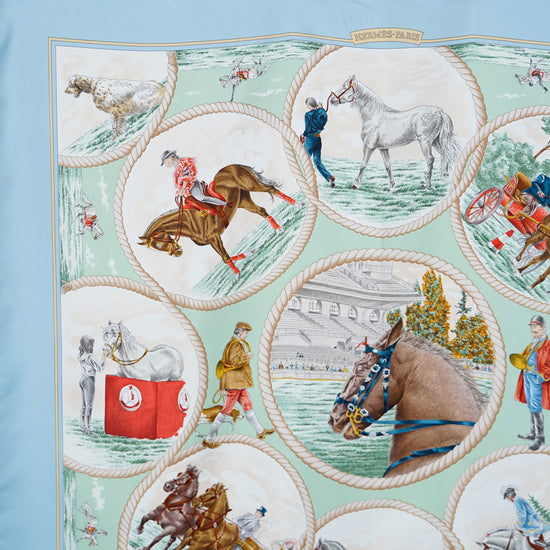 HERMES カレ90 "AUTEUIL EN MA"