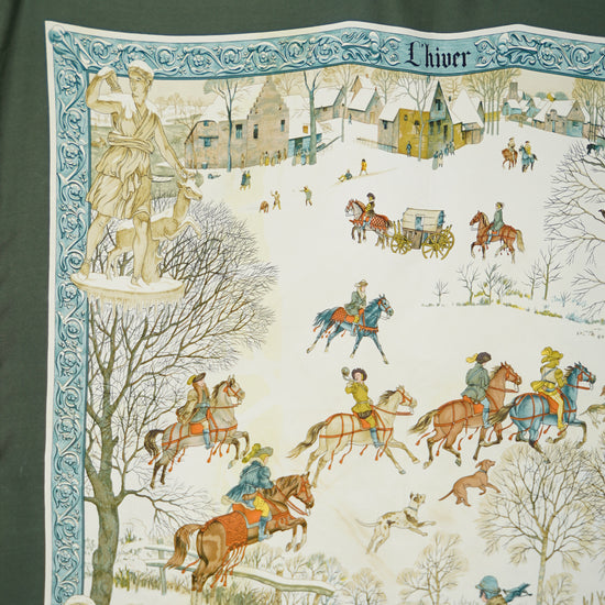 HERMES カレ90 "LHIVER"