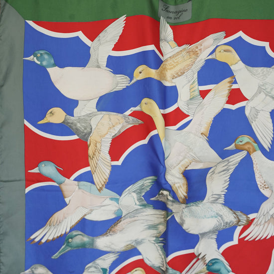 HERMES カレ90"Sauvagine en Vol"