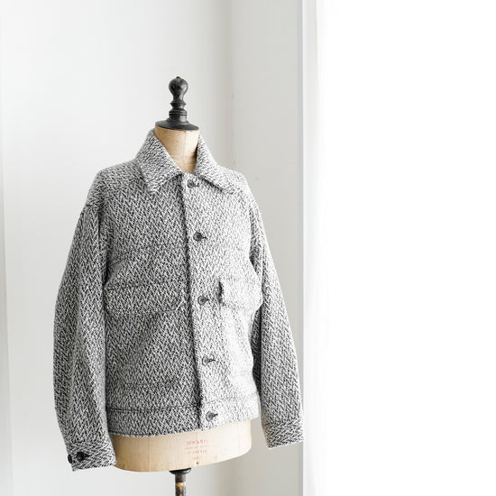 W/N HERRINGBONE JACKET