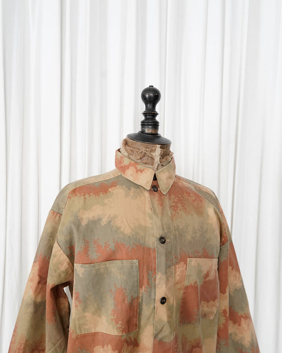 1990S CZECHOSLOVAKIAN ARMY EXPERIMENTAL DESERT CAMOUFLAGE JACKET "DEAD STOCK"