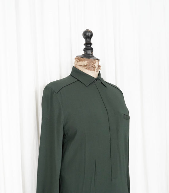 2013SS Maison Martin Margiela ④ Viscose Elastane Shirt Dress
