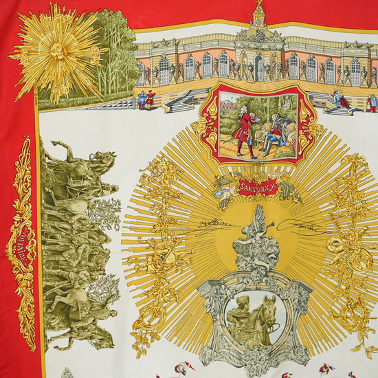 HERMES カレ90 "SANSSOUCY"