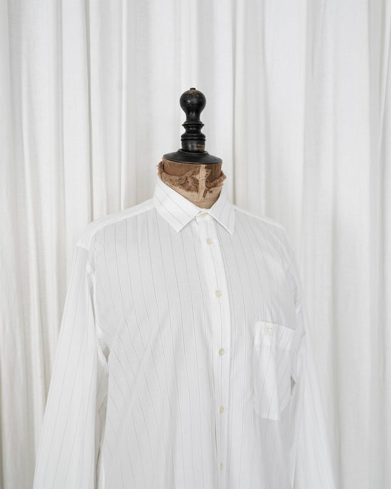 90s Valentino Chemises Stripe Shirt