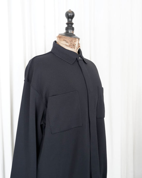 CFCL SOFT MILAN COVERED PLACKET SHIRT