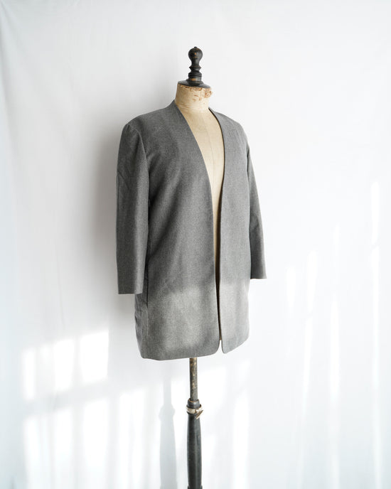 HERMES by Martin Margiela Made in France cashmere silk vareuse jacket