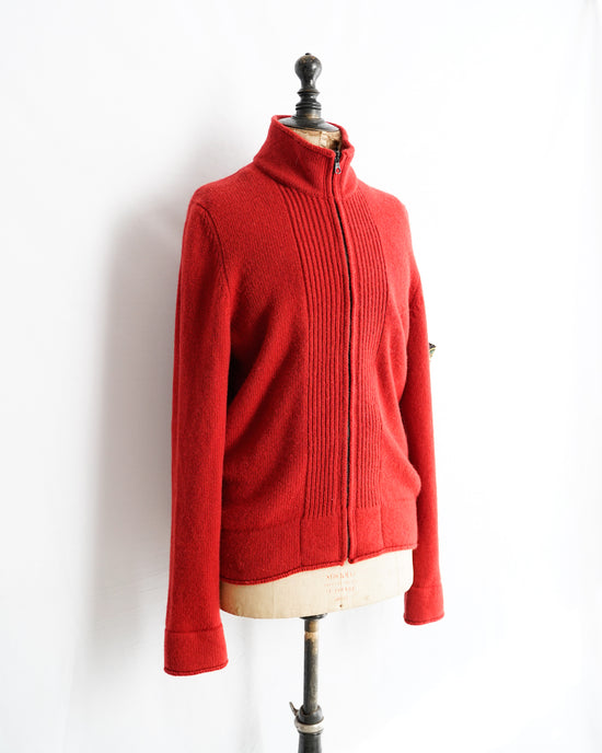 2009aw STONE ISLAND Made in Italy Fake layered knit jacket