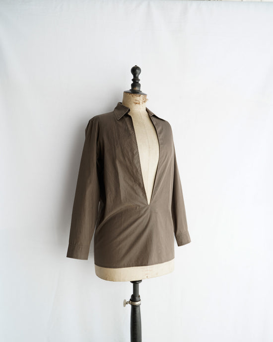 HERMES マルジェラ期 cotton varruse shirts size:34