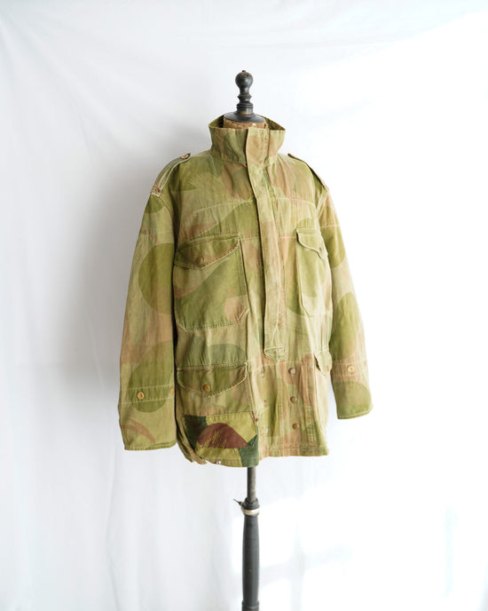 1952 1st pattern BELGIAN ARMY Brush stroke (Ball and Moon)Camo smock jacket