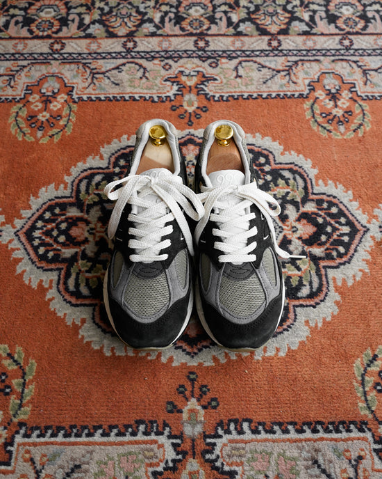 NEW BALANCE 990V2 BLACK 25.0cm U.S.A.