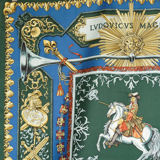 HERMES カレ90 "LVDOVICVS MAGNVS" 1990&