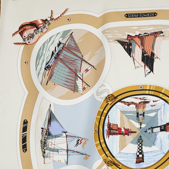 HERMES カレ90 "Tribord" 2000&