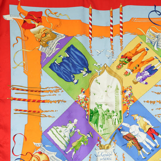 HERMES カレ90 "LE CARNAVAL DE VENISE"