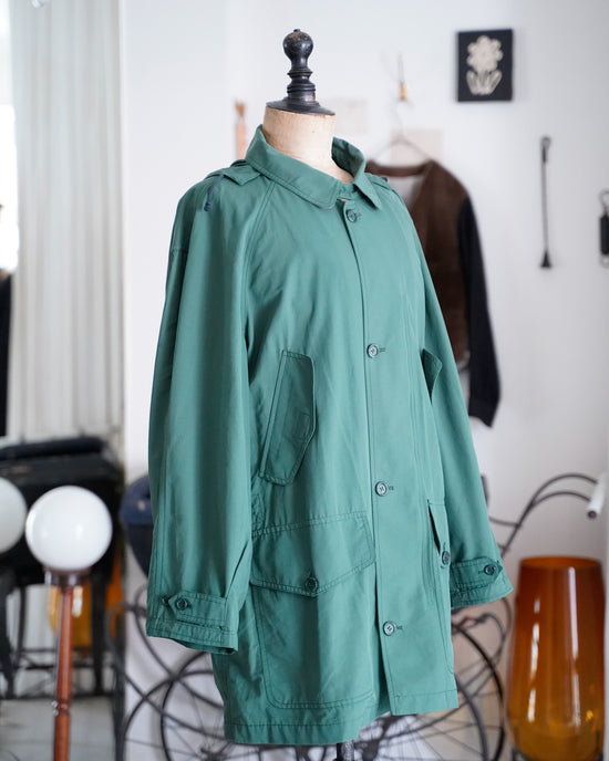 Made in Spain Burberry cotton spring coat with hood