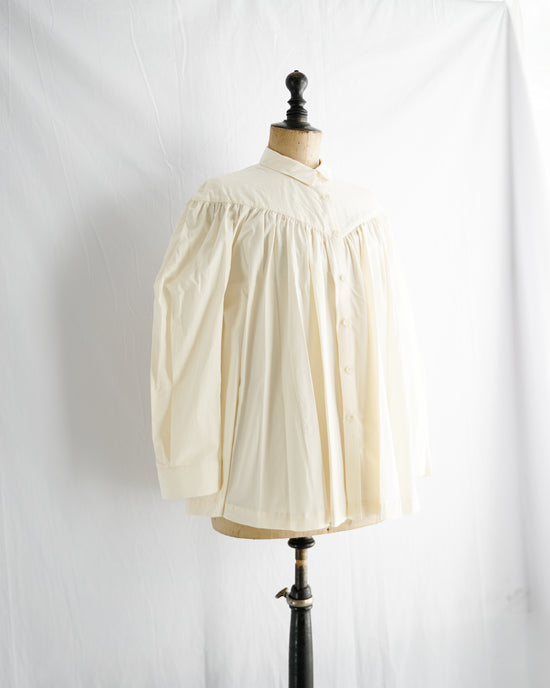 YOKE SHIRRING SHIRTS