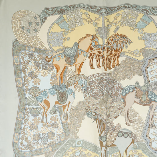 HERMES カレ90 "ART DES STEPPES"