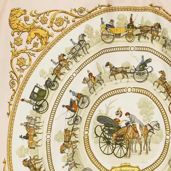 HERMES カレ90 "LA PROMENADE DE LONGCHAMPS" 2000&