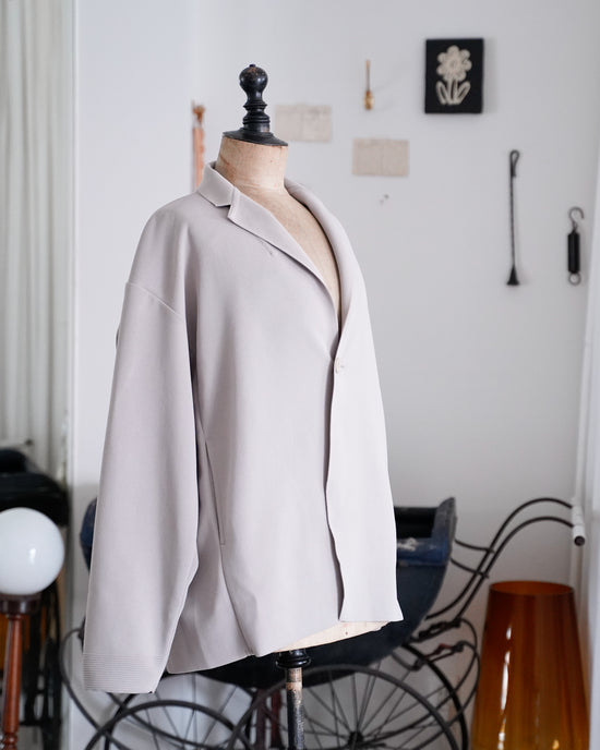 MILAN RIB BOXY TAILORED JACKET