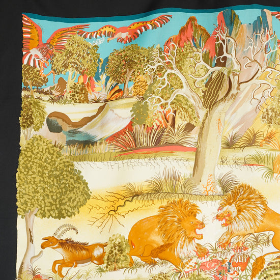 HERMES カレ90 "Nuba Mountain" 1990&