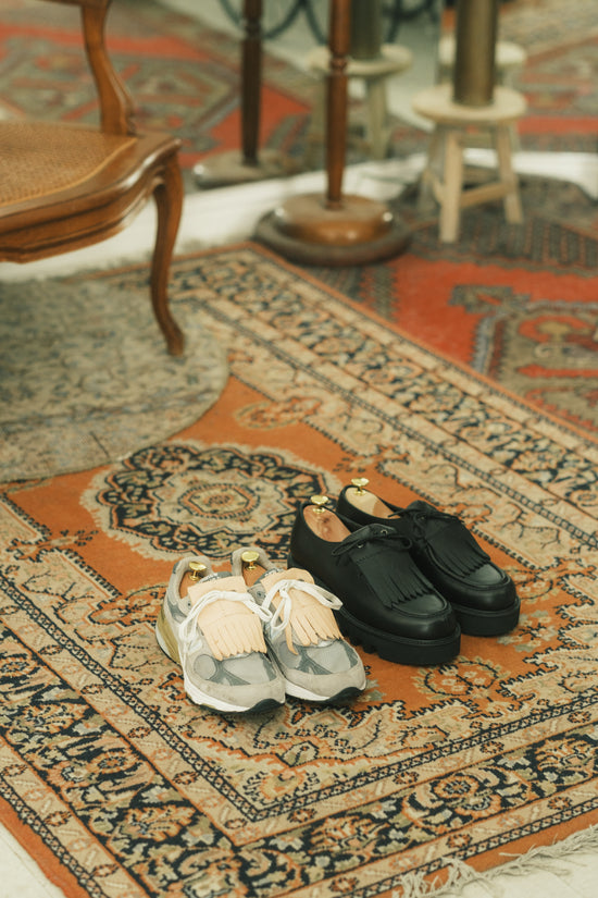 maison ma maniere Leather Quilted Tongue