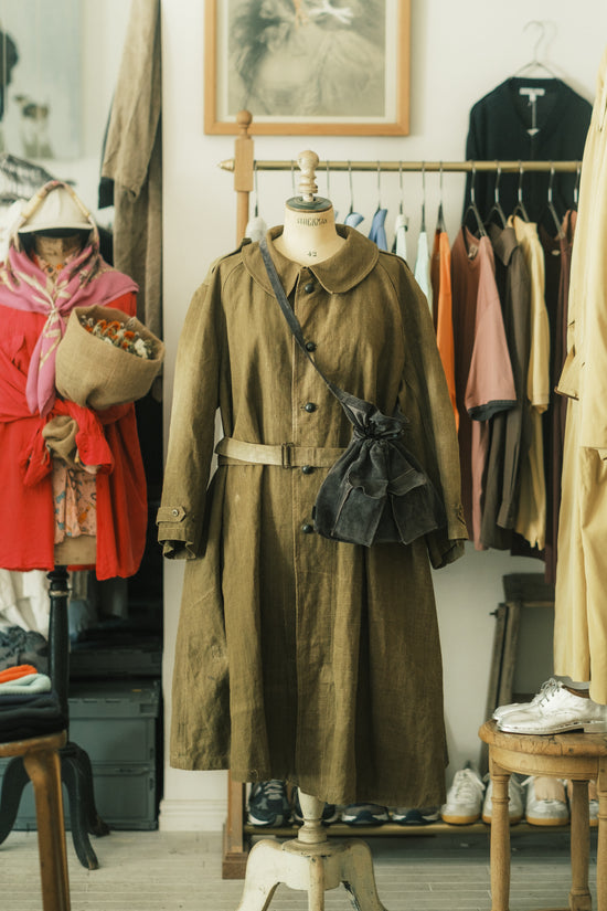 maison ma maniere leather bag