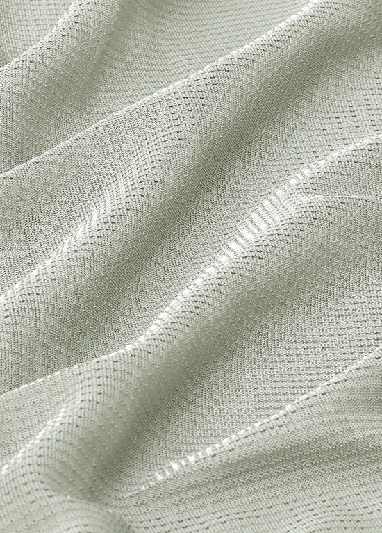 KANAKO SAKAI METALLIC JERSEY SHIRT