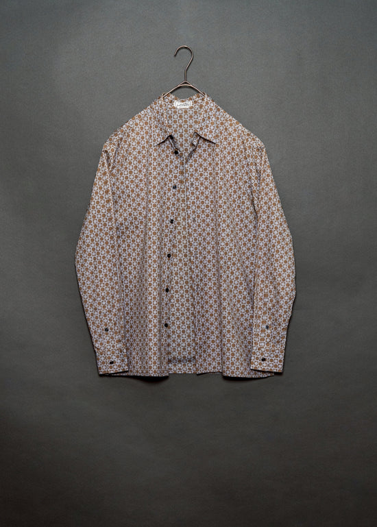 HERMES Made in France cotton serie button shirt