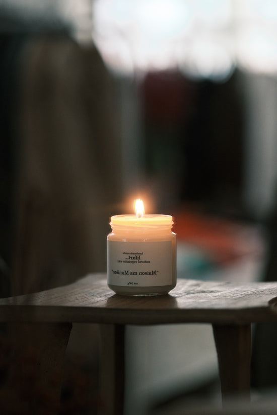 fragrance candle "maison ma maniere"