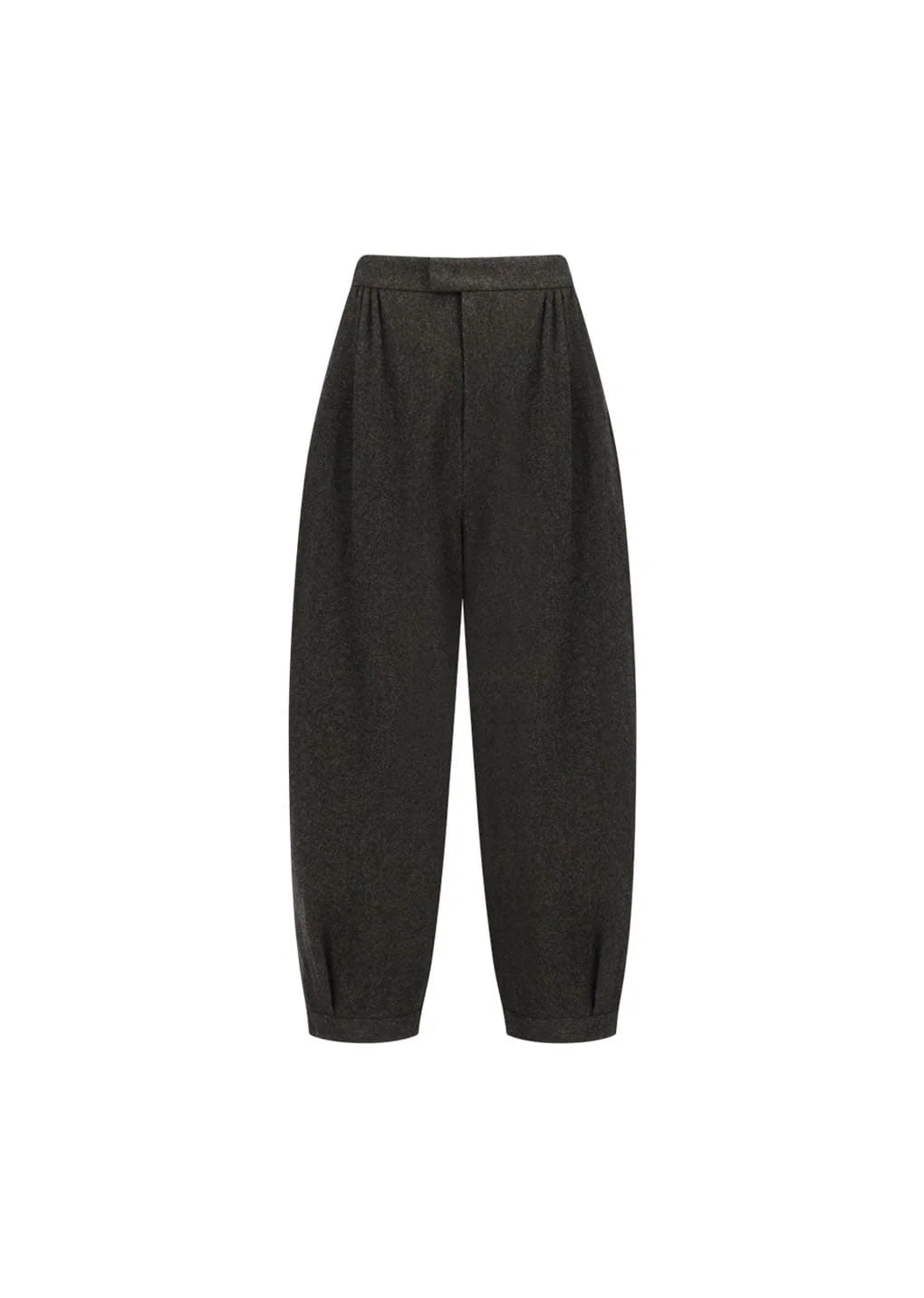 AMOMENTO mens wool shirring pants – Maison ma Manière