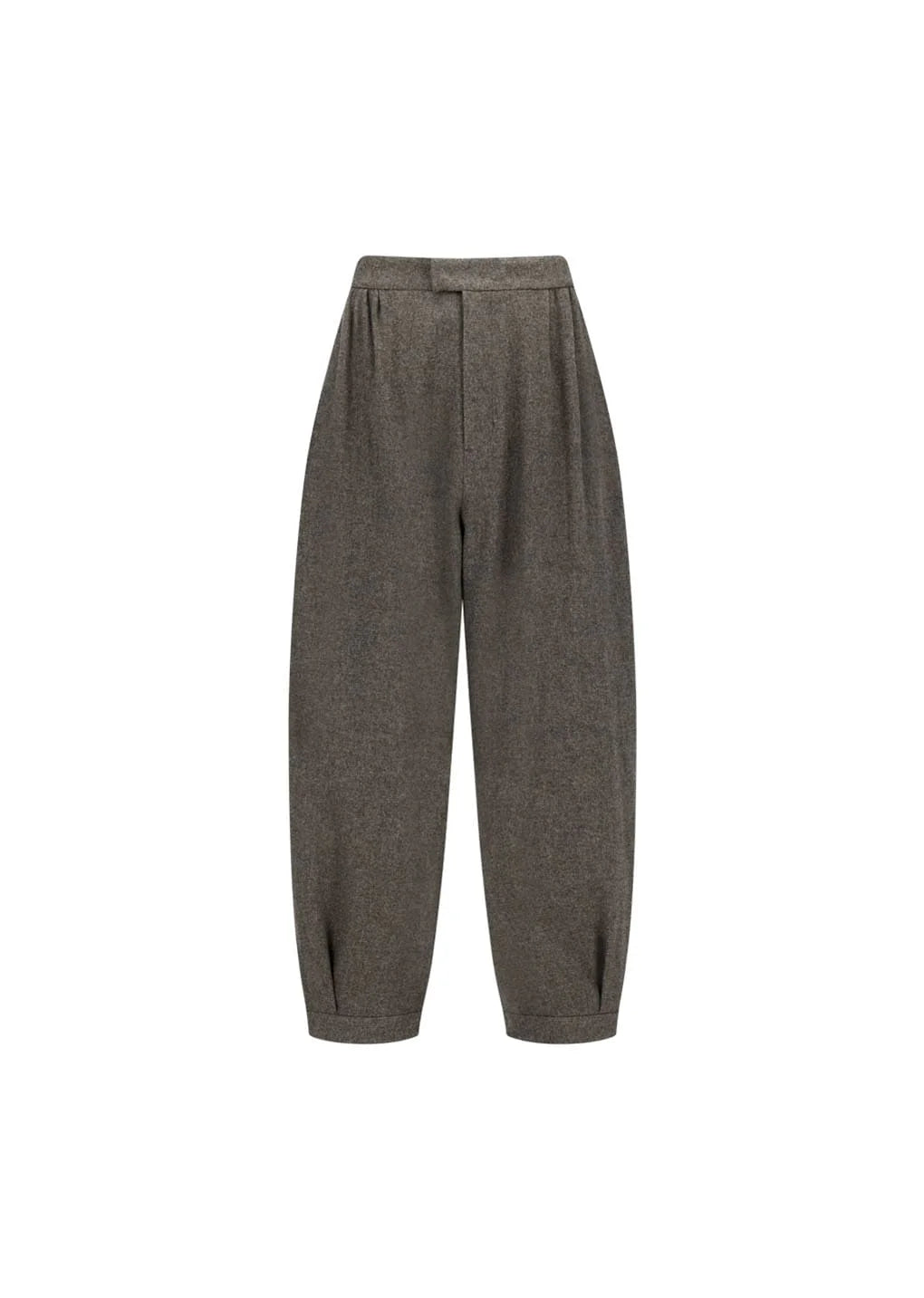 AMOMENTO mens wool shirring pants – Maison ma Manière