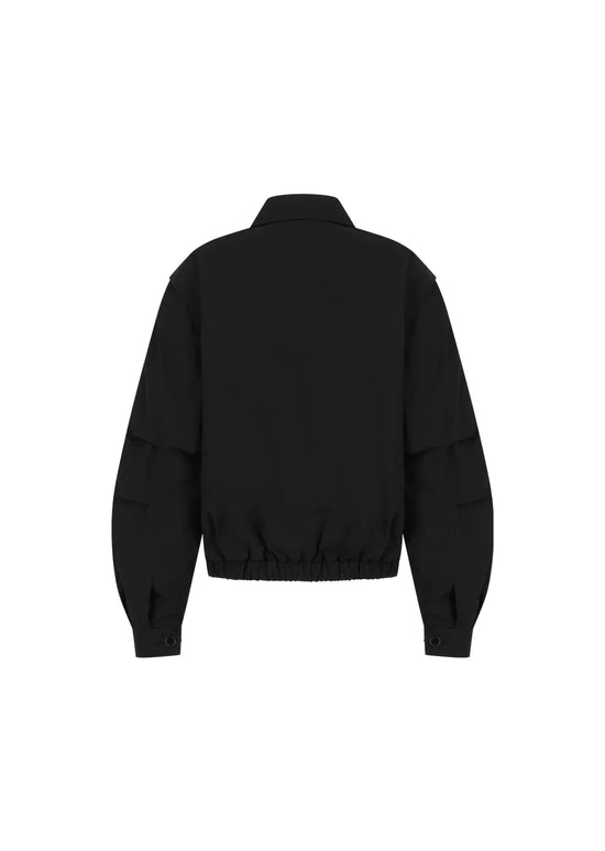 AMOMENTO padded cotton nylon jumper