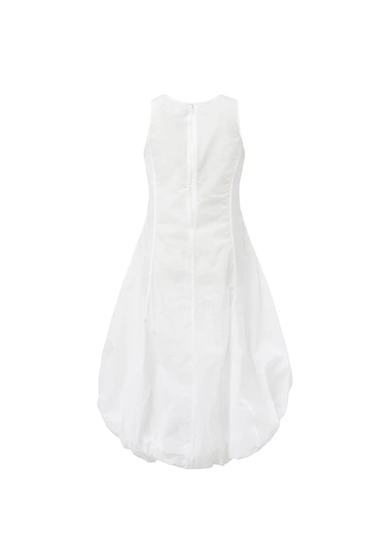 AMOMENTO sheer volume dress