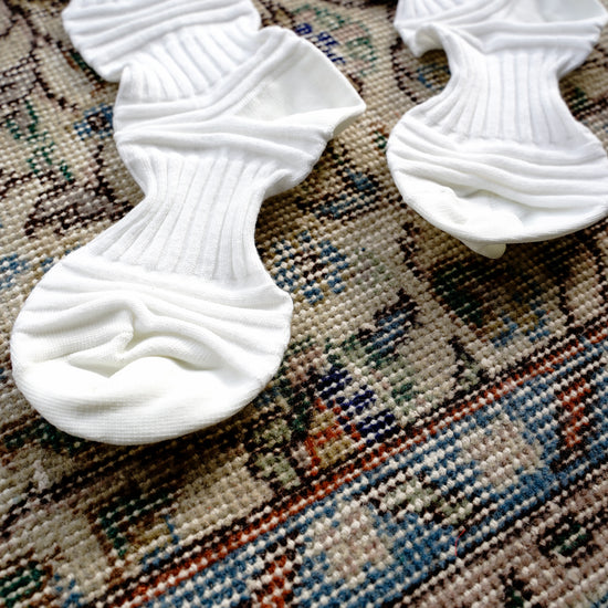 GARTER RIB SOCKS