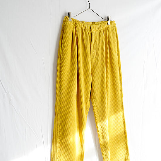 Garment dye corduroy pants
