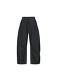 AMOMENTO drawstring wide fatigue pants