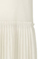 AMOMENTO pleated sleeveless dress