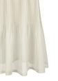 AMOMENTO pleated sleeveless dress