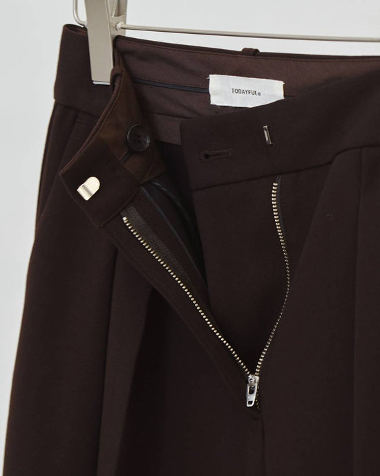 TODAYFUL Bonding Wide Trousers