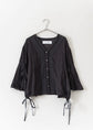 Joint Lace Frill Sleeve Top