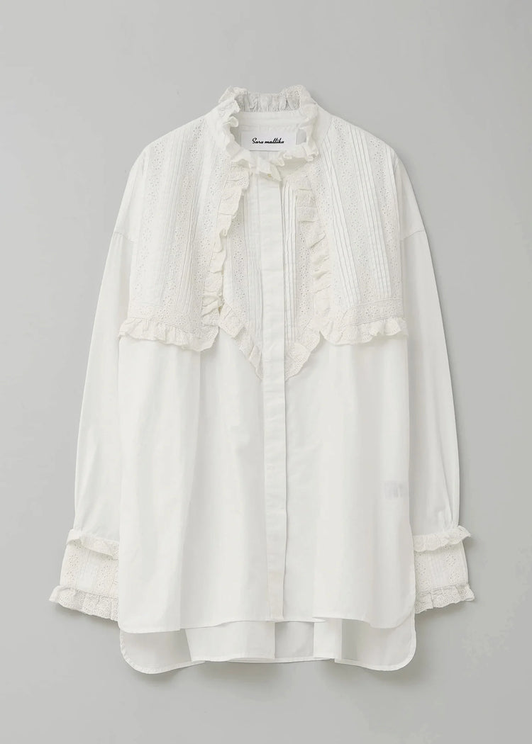 トップス Sara mallika Shirring And Tuck Blouse Sara mallika Shirring And Tuck Blouse