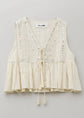 Sara mallika Cotton Jacquard Mirror Embroidery Top